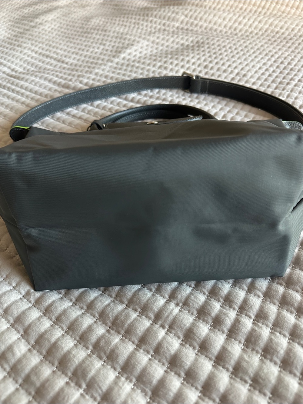 Longchamp Le Pliage Green Recycled Canvas Top Small - Picture 9 of 16